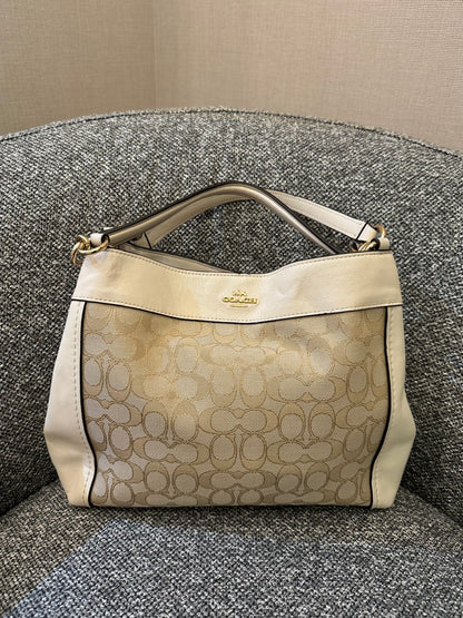 Coach Lexy Shoulder Bag In Signature Jacquard Canvas
