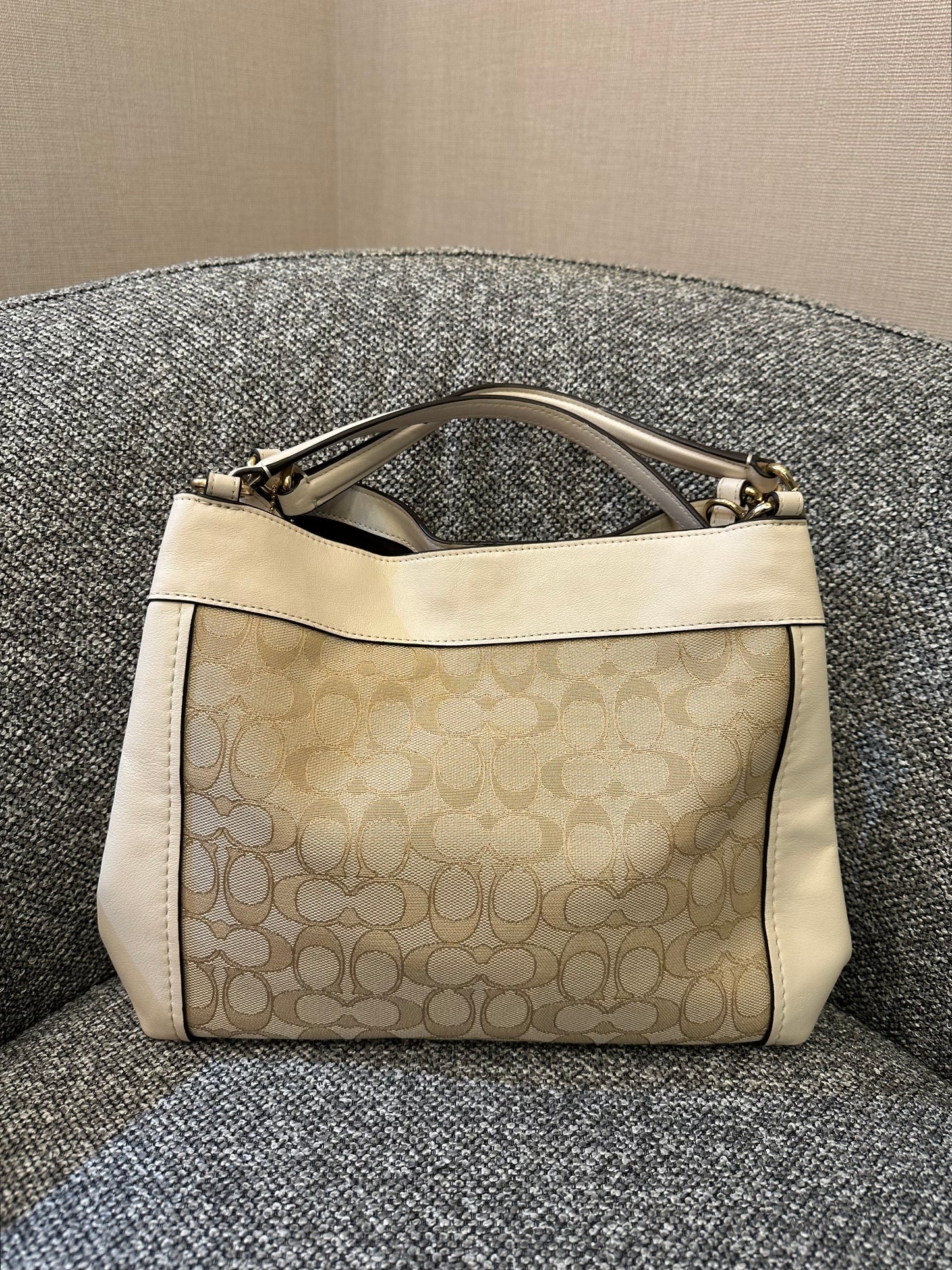 Coach Lexy Shoulder Bag In Signature Jacquard Canvas