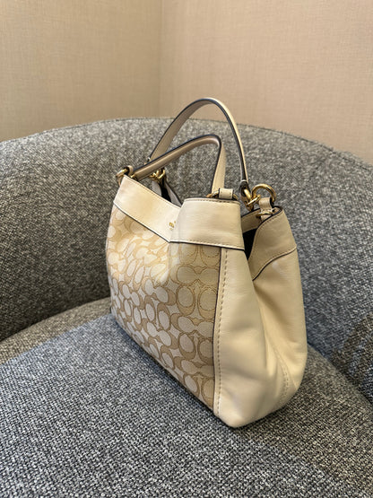 Coach Lexy Shoulder Bag In Signature Jacquard Canvas