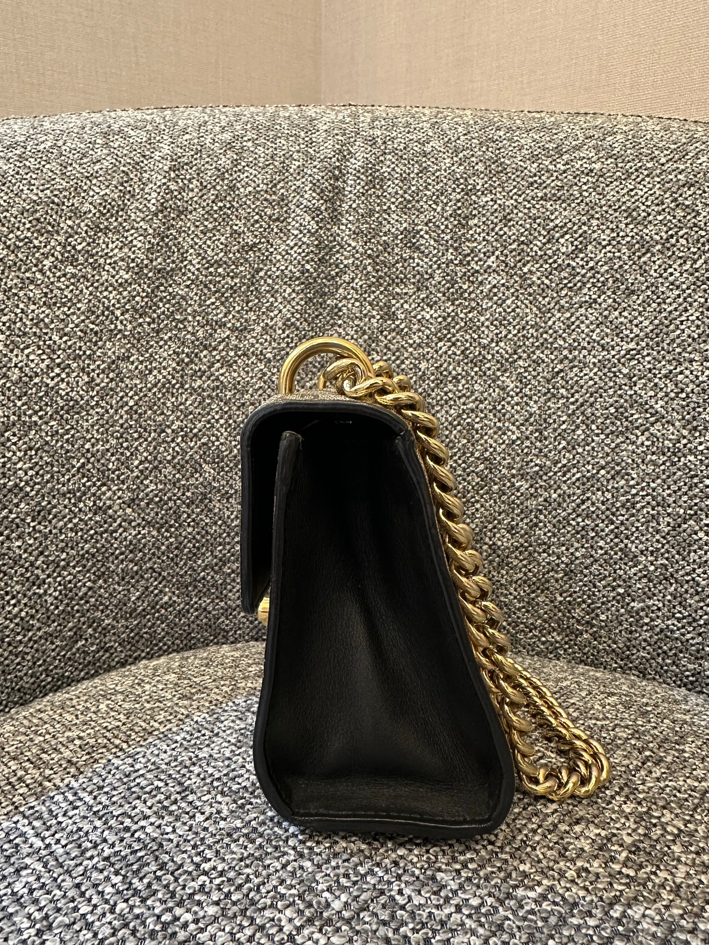 Gucci Padlock Small Shoulder Bag in GG Supreme Canvas
