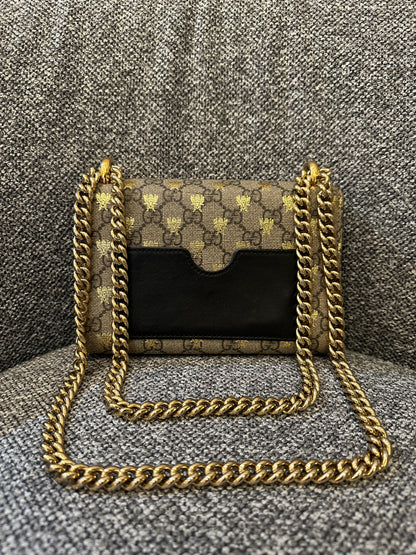 Gucci Padlock Small Shoulder Bag in GG Supreme Canvas