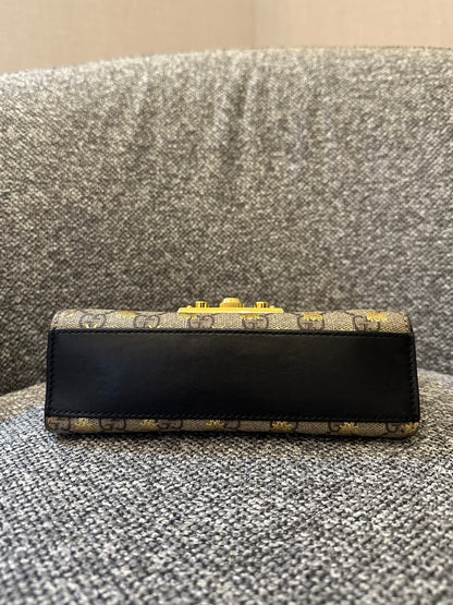 Gucci Padlock Small Shoulder Bag in GG Supreme Canvas