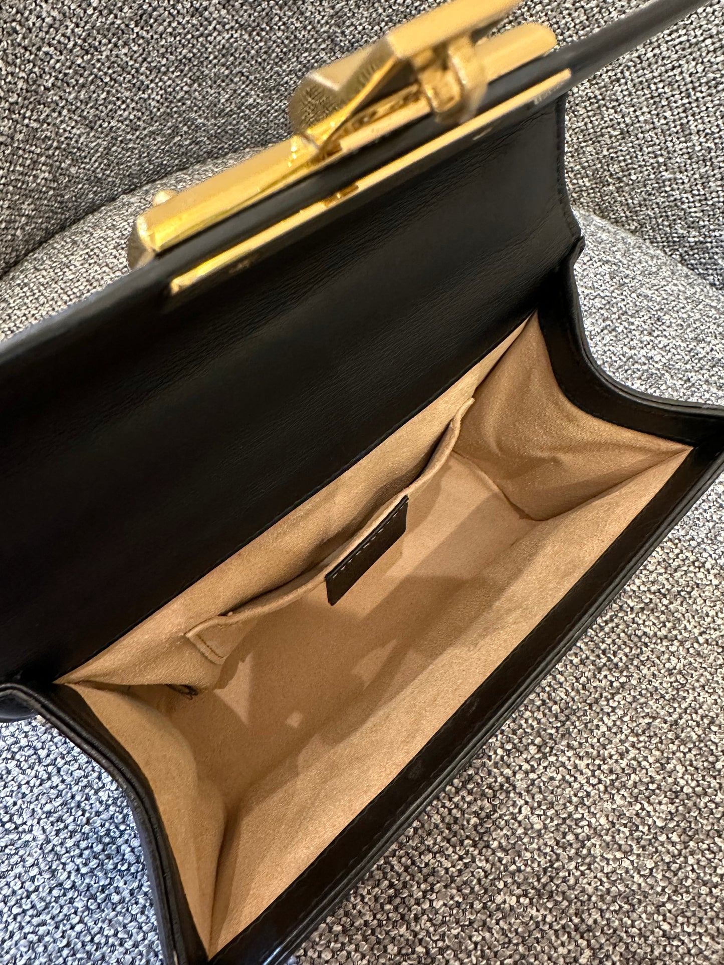 Gucci Padlock Small Shoulder Bag in GG Supreme Canvas
