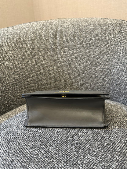 Prada Saffiano Chain Shoulder Bag in Grey