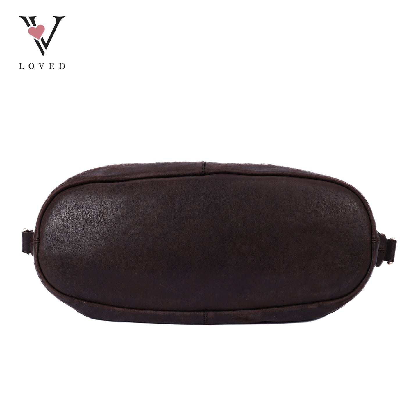 Nightingale Dark Brown Lambskin Leather