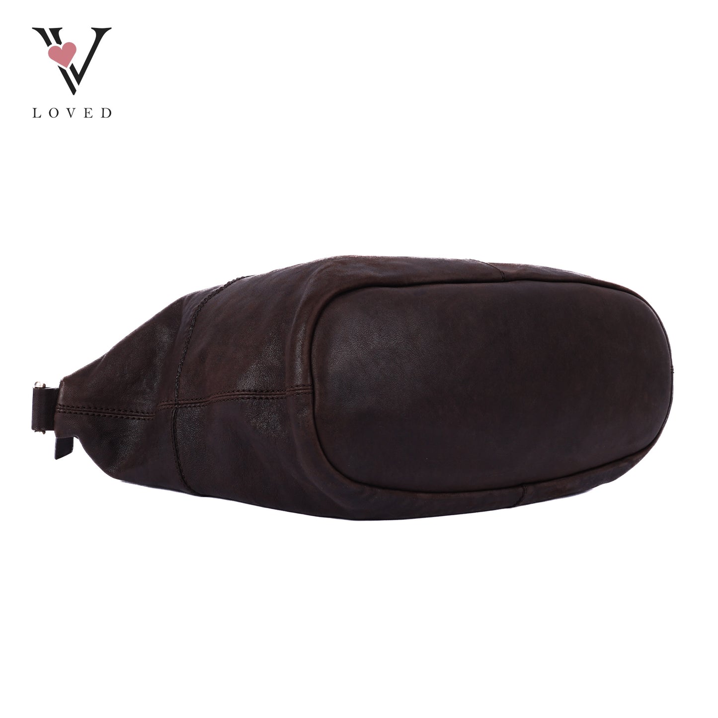 Nightingale Dark Brown Lambskin Leather