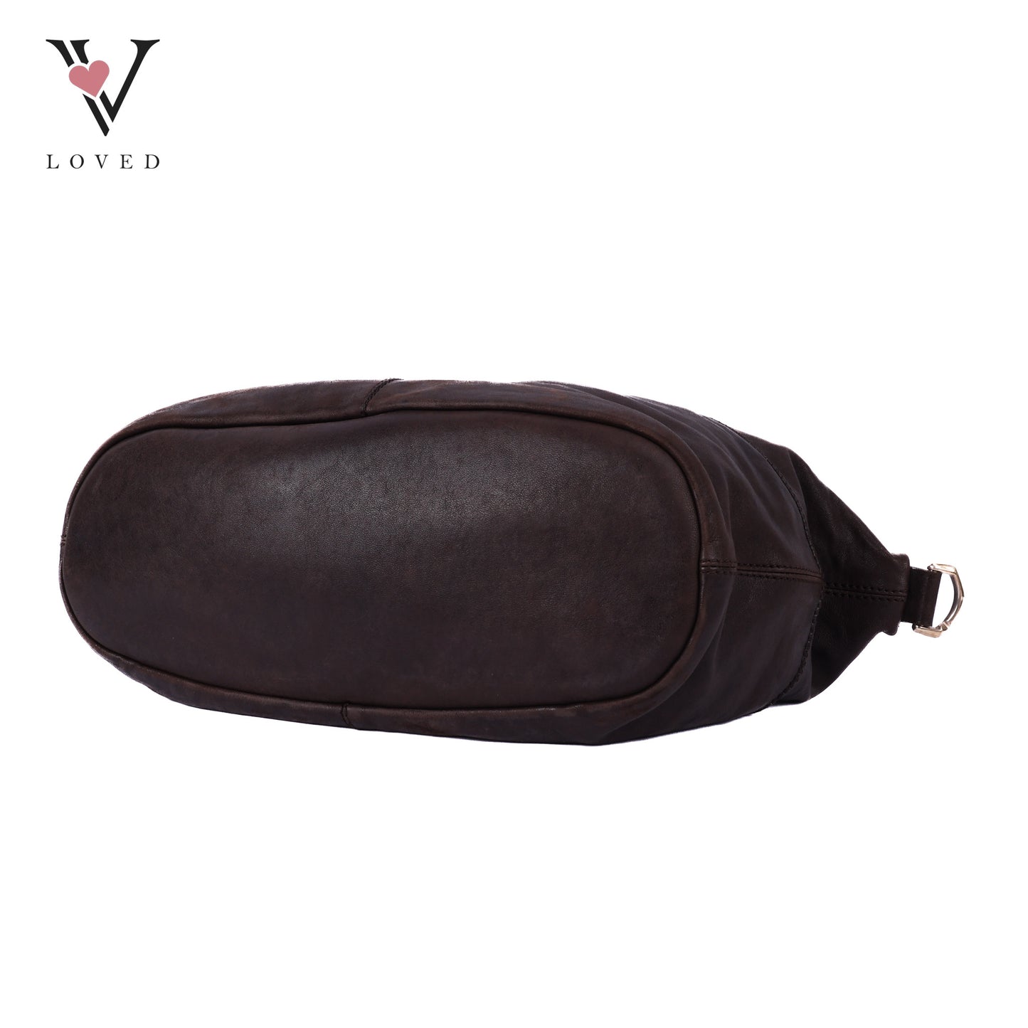 Nightingale Dark Brown Lambskin Leather