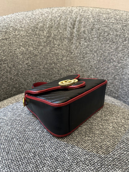 Gucci GG Marmont Mini Torchon Top Handle Bag
