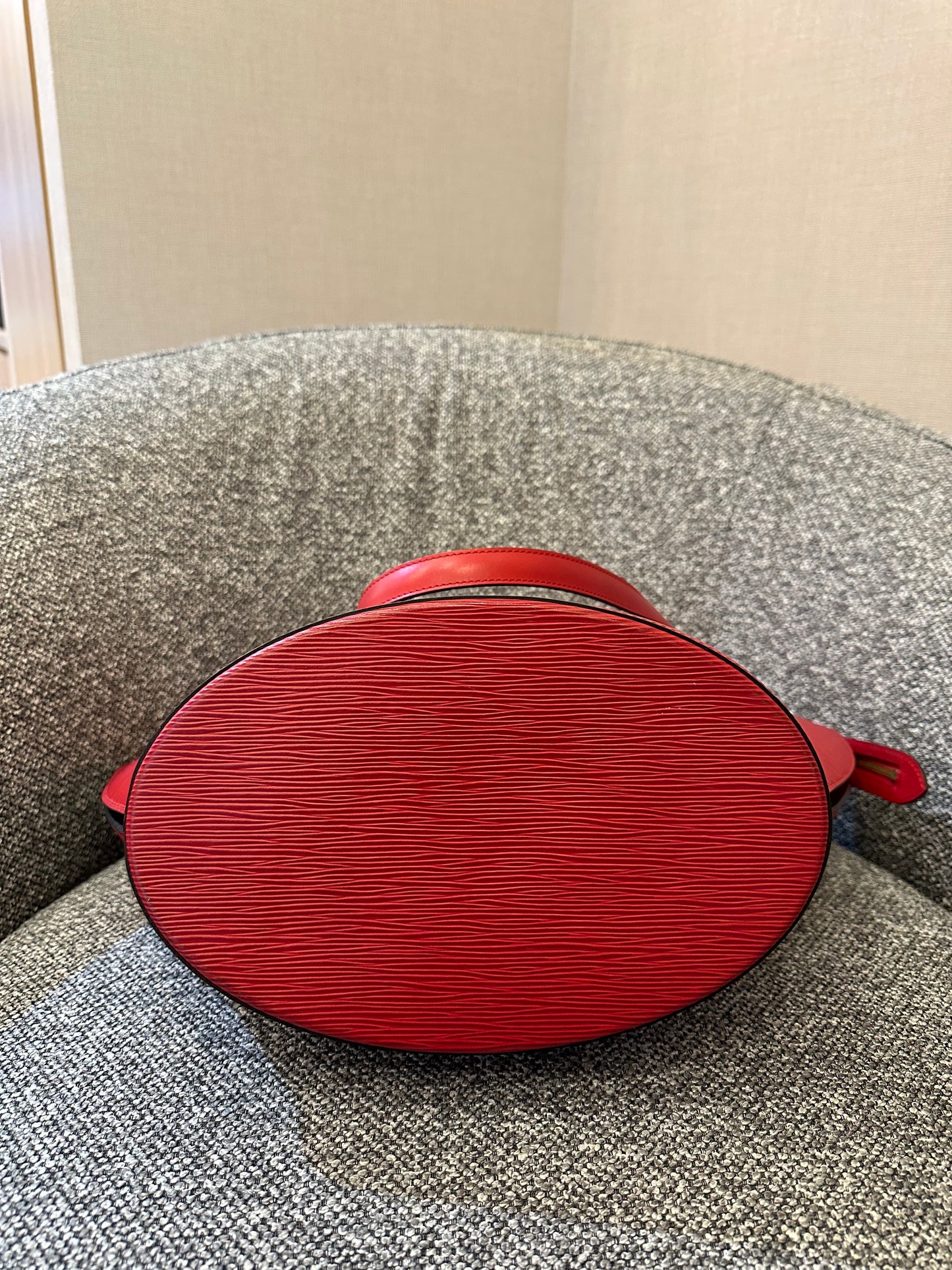 Louis Vuitton Saint Jacques in Red Epi Leather
