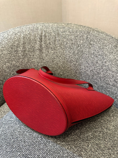 Louis Vuitton Saint Jacques in Red Epi Leather