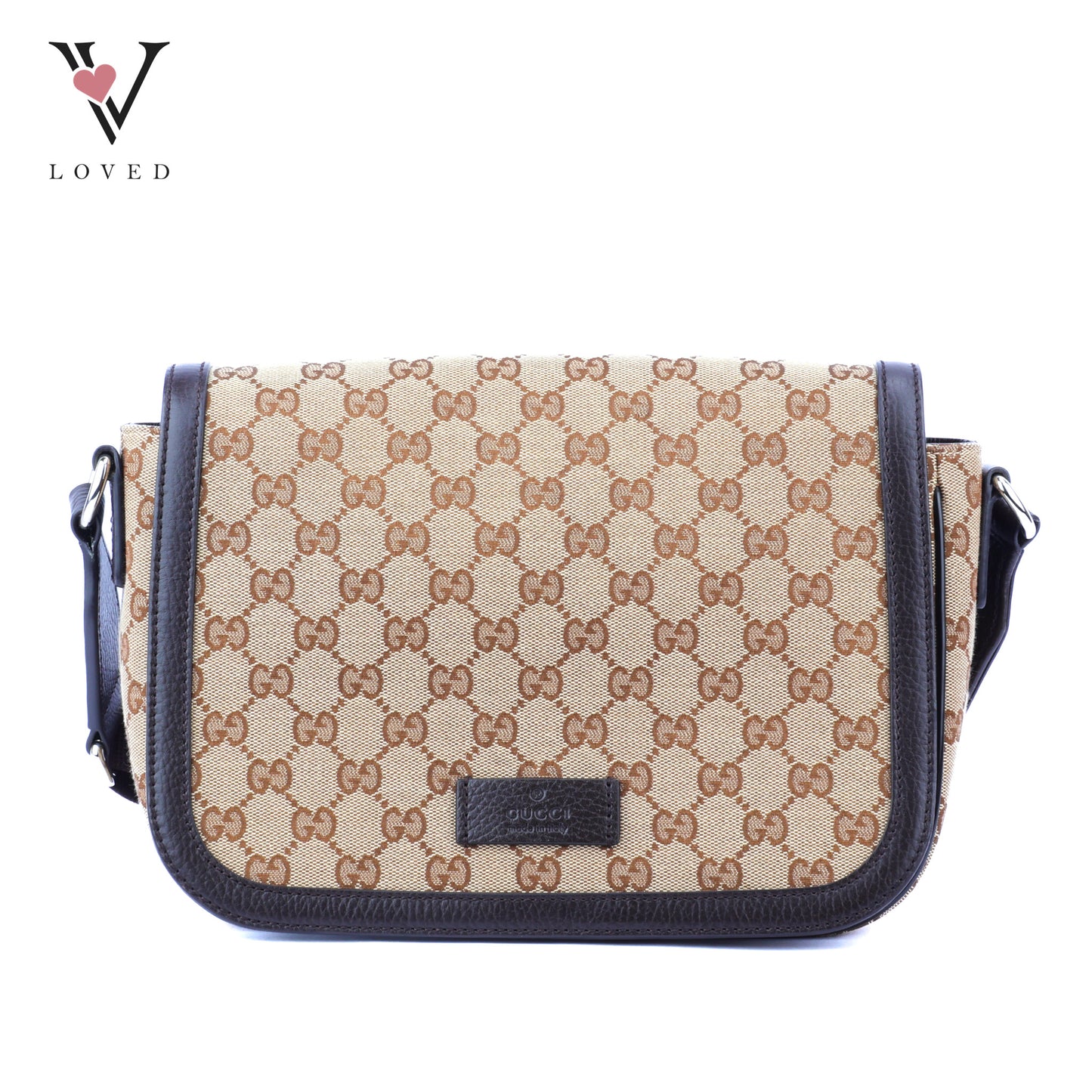 Gucci Messenger Bag In GG Monogram Canvas