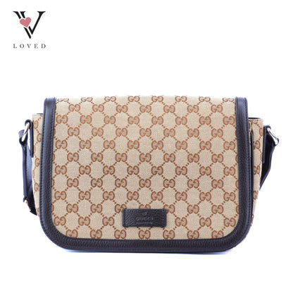 Gucci Messenger Bag In GG Monogram Canvas