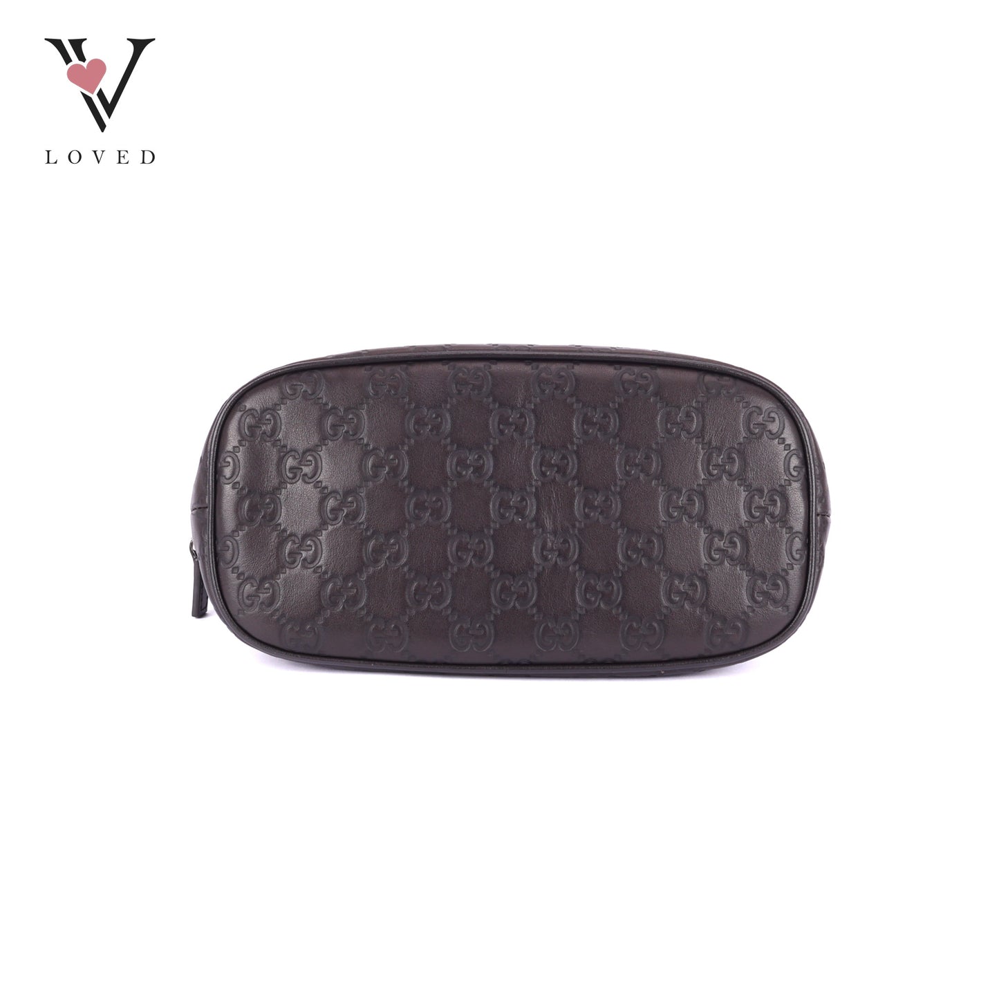 Gucci Guccissima Dome Satchel in Brown Leather