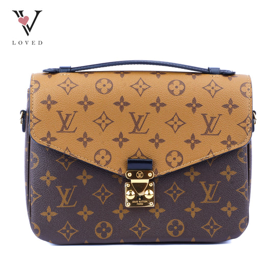 Louis Vuitton Metis Bag in Reverse Monogram Canvas