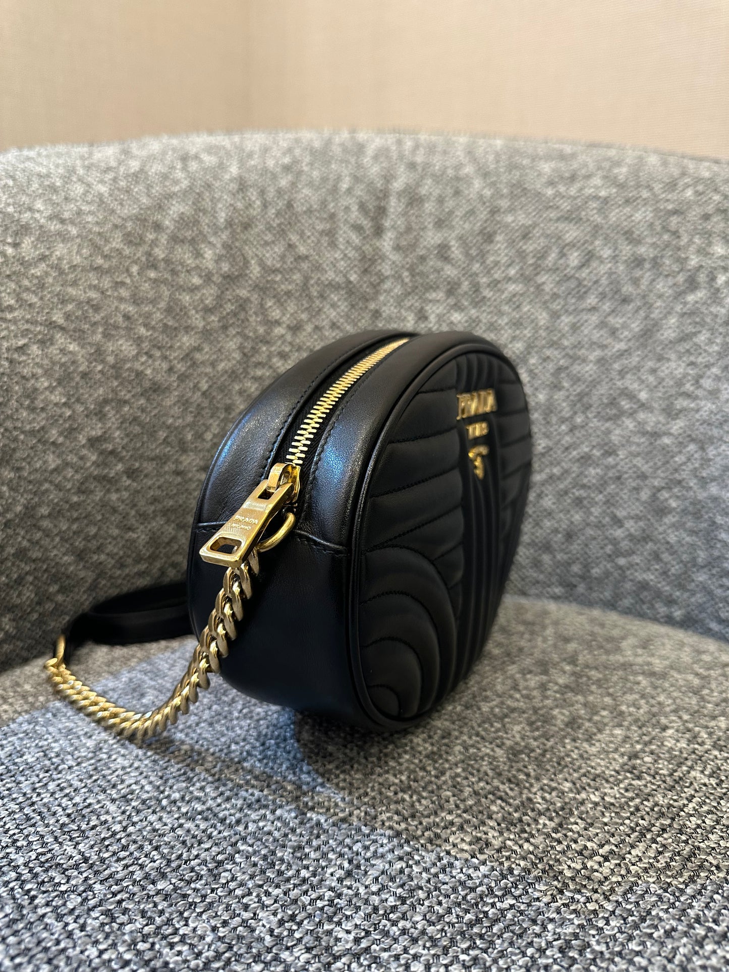 Prada Oval Diagramme Camera Bag