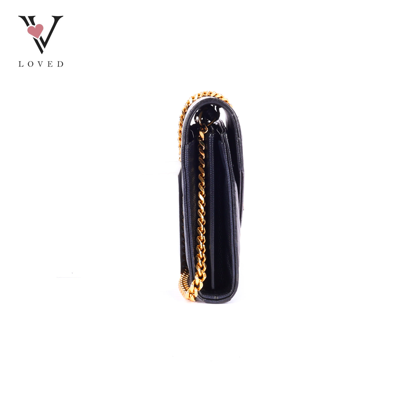 YSL	Cassandre Monogram in Caviar Leather