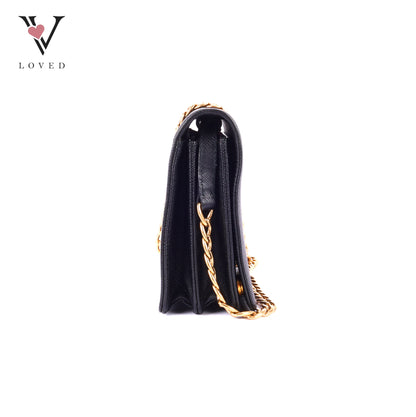 Prada Logo-Lettering Saffiano Leather Shoulder Bag