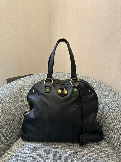 Yves Saint Laurent Calfskin Leather Muse Bag