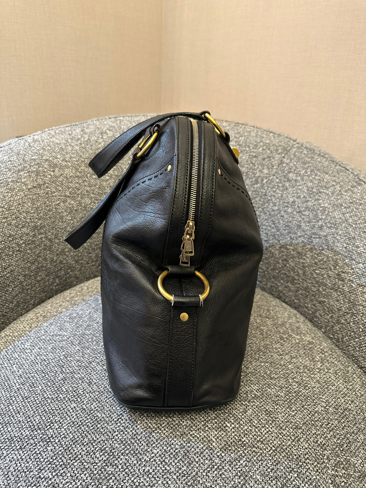 Yves Saint Laurent Calfskin Leather Muse Bag