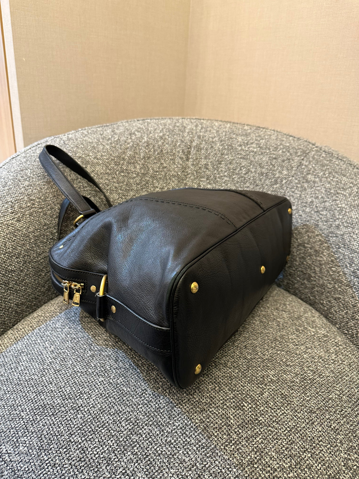 Yves Saint Laurent Calfskin Leather Muse Bag