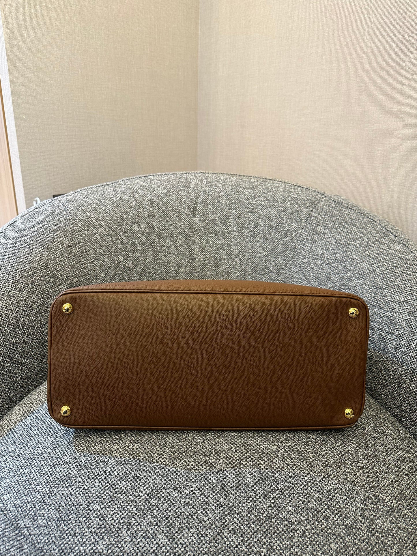 Prada Galleria Saffiano Double Zip Tote Bag