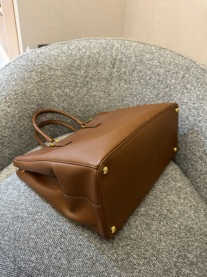 Prada Galleria Saffiano Double Zip Tote Bag