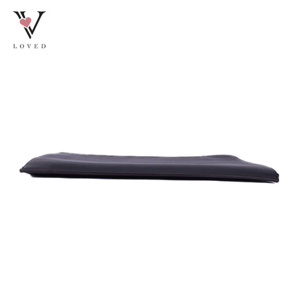 Poche Portfolio Black Epi Leather Document Clutch Bag