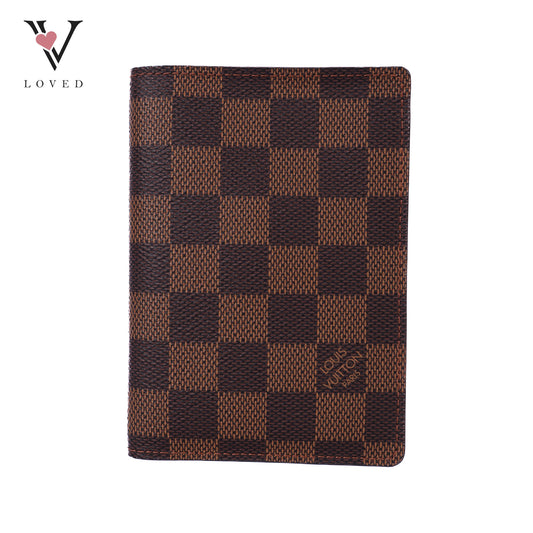Passport Holder In Damier Ebene