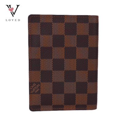 Passport Holder In Damier Ebene