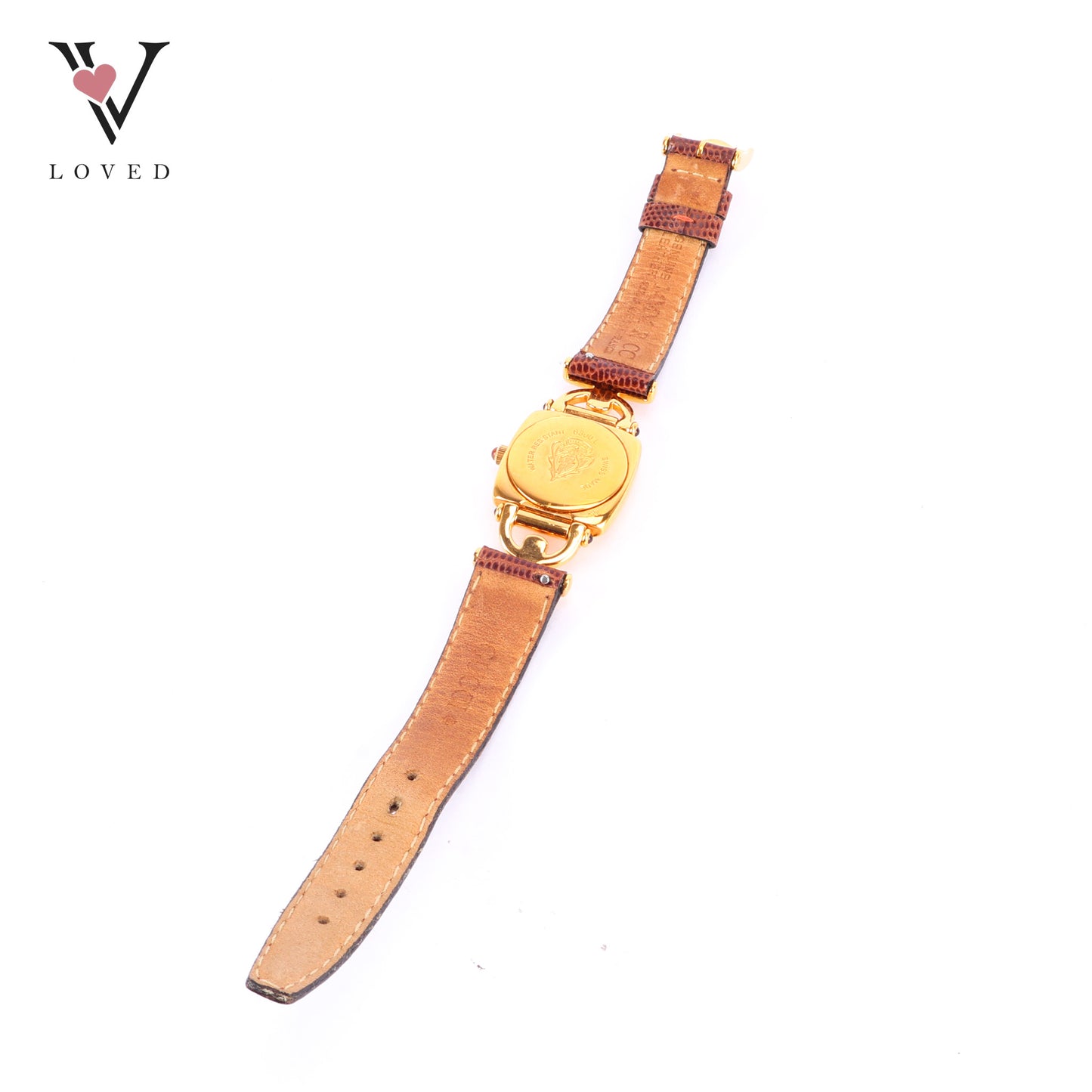 Gucci Watch Horsebit Vintage G300L Gold Plated Leather