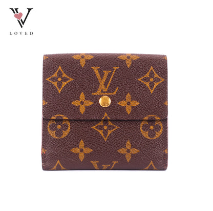 Louis Vuitton Portefeuille Elise Wallet In Monogram Canvas