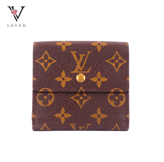 Louis Vuitton Portefeuille Elise Wallet In Monogram Canvas