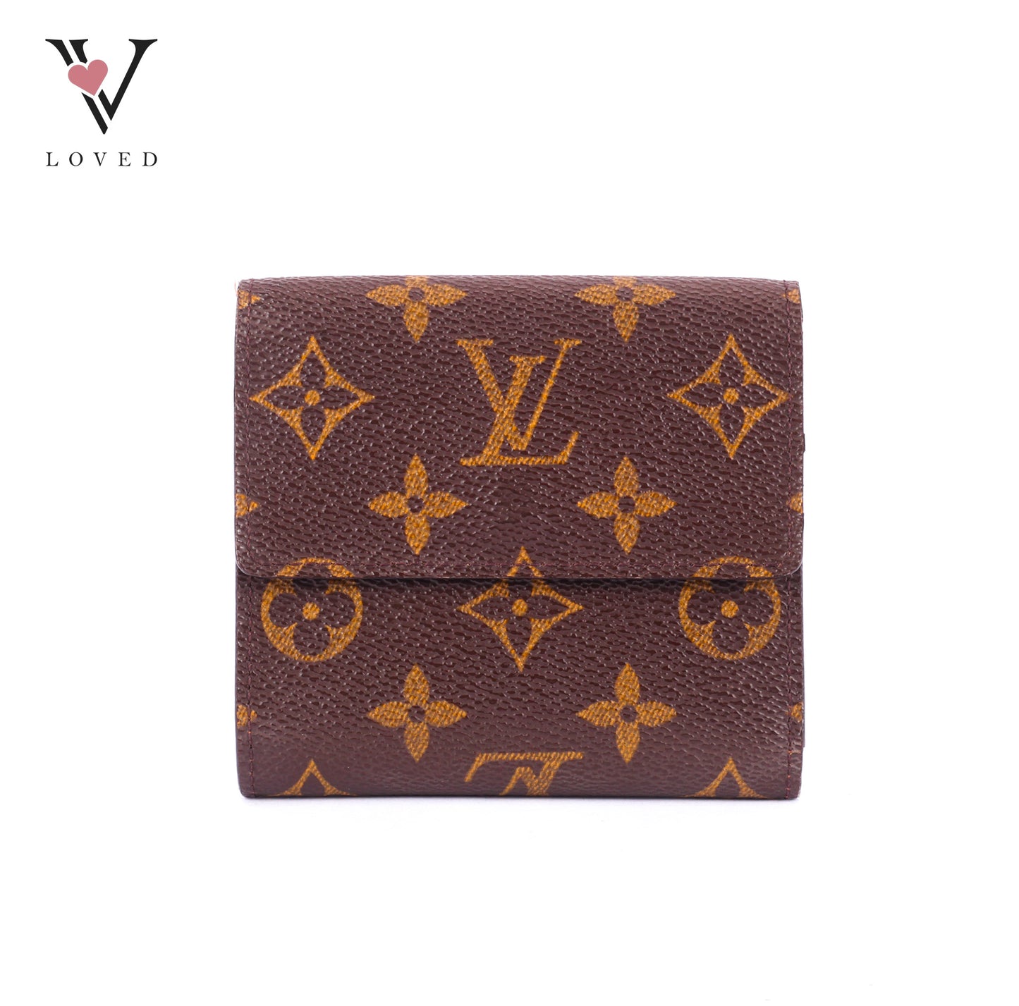 Louis Vuitton Portefeuille Elise Wallet In Monogram Canvas