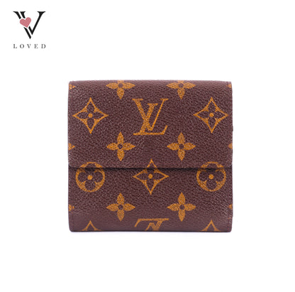 Louis Vuitton Portefeuille Elise Wallet In Monogram Canvas