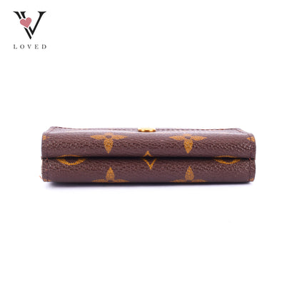 Louis Vuitton Portefeuille Elise Wallet In Monogram Canvas