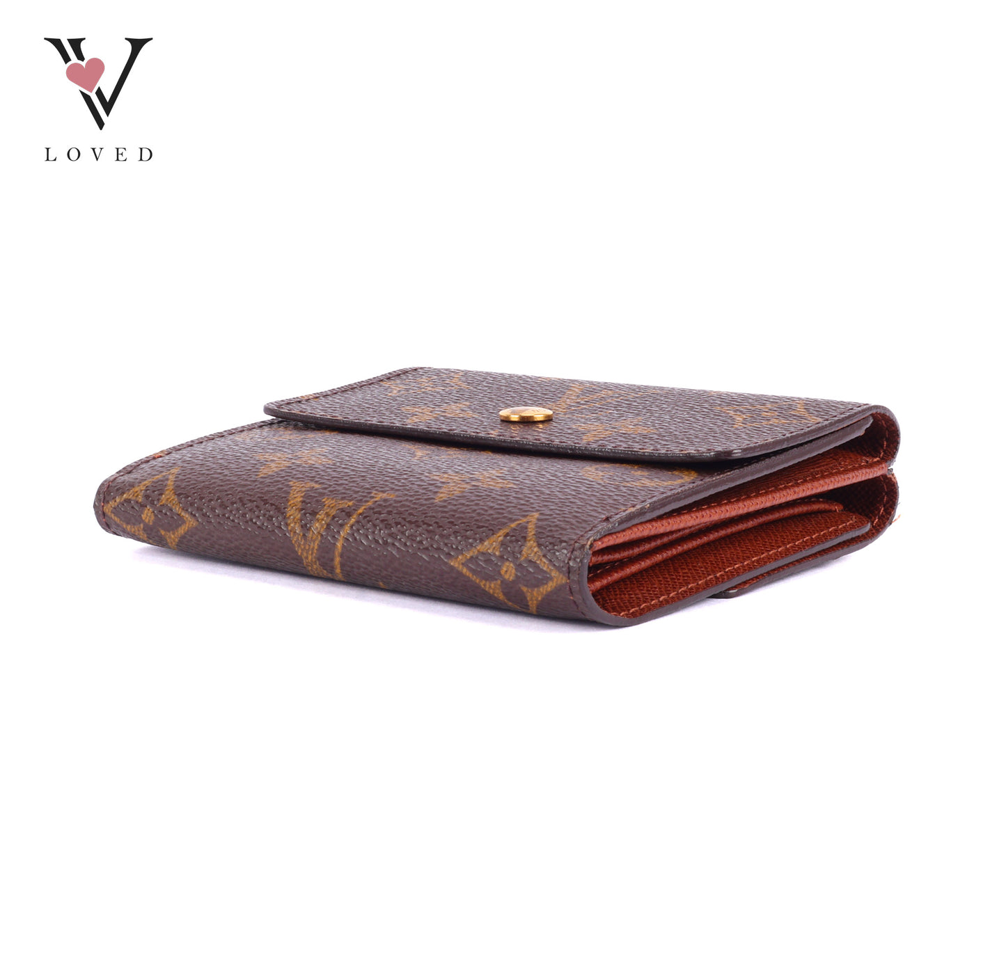 Louis Vuitton Portefeuille Elise Wallet In Monogram Canvas