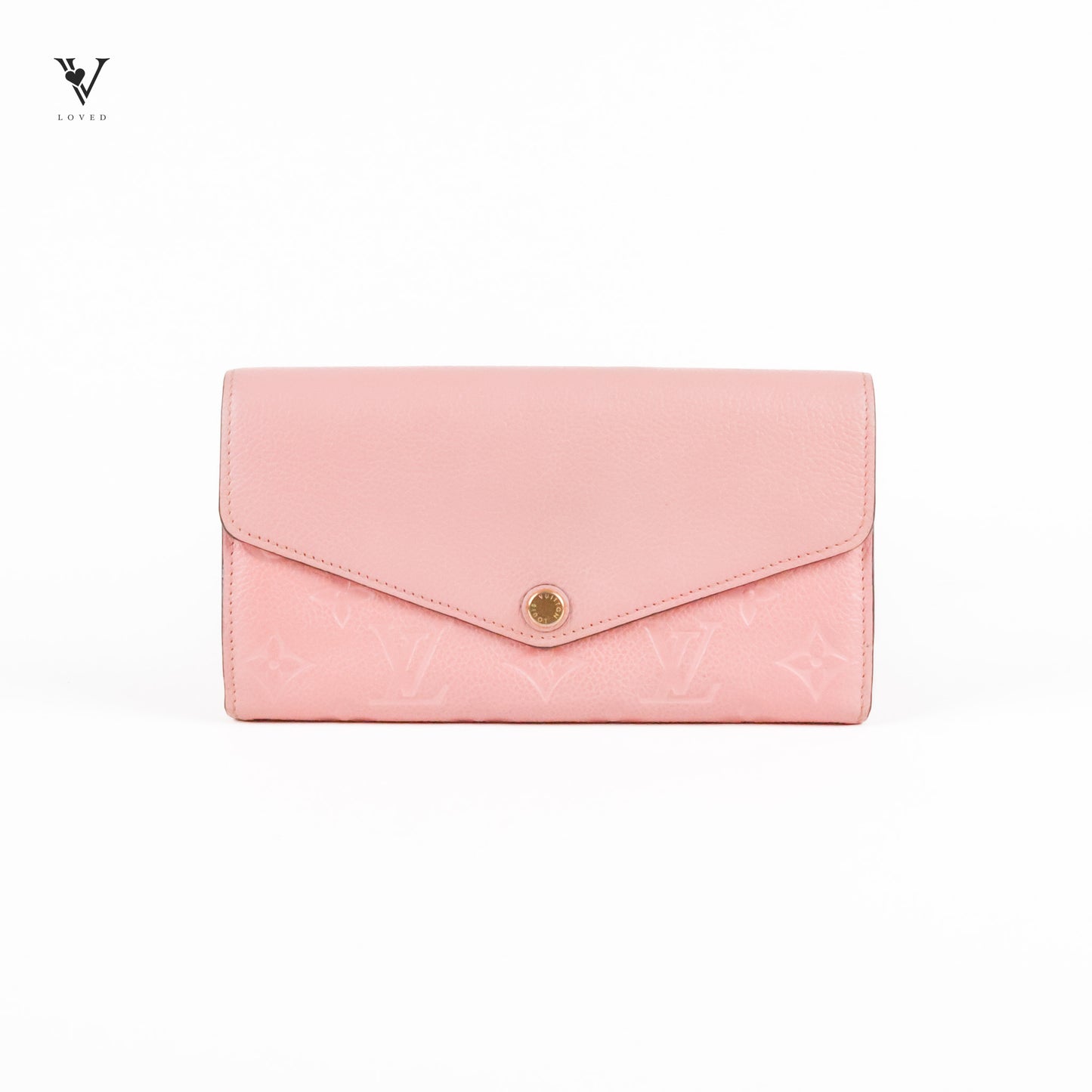 Empreinte Sarah Wallet in Rose Poudre