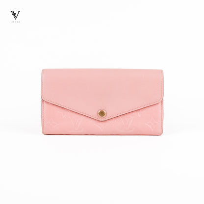 Empreinte Sarah Wallet in Rose Poudre
