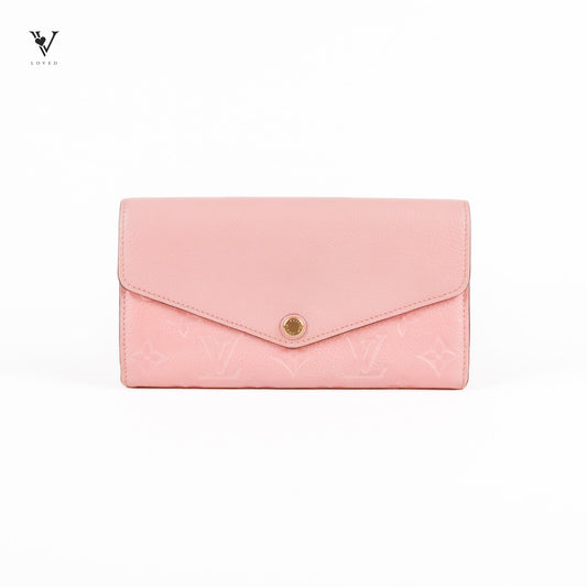 Empreinte Sarah Wallet in Rose Poudre