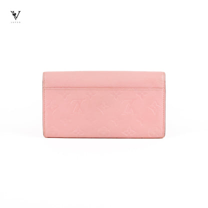 Empreinte Sarah Wallet in Rose Poudre