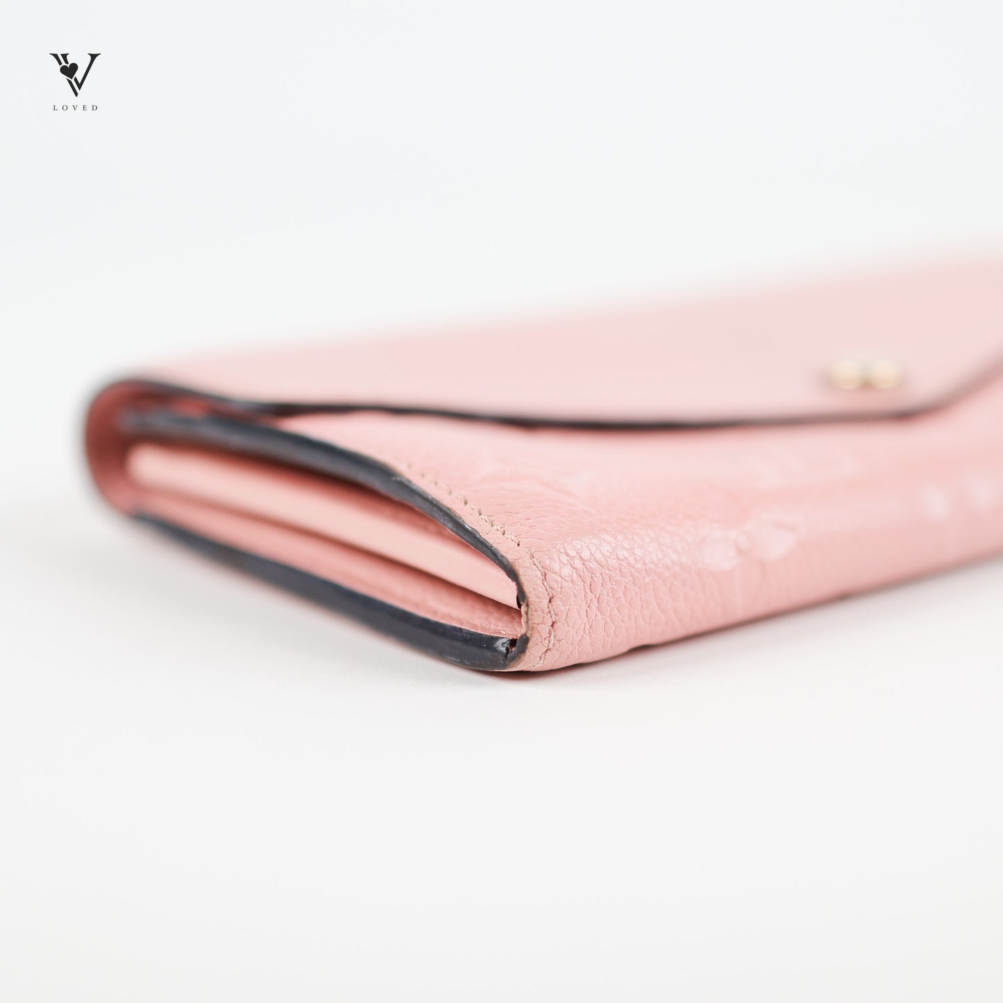 Empreinte Sarah Wallet in Rose Poudre