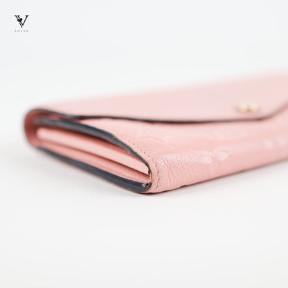 Empreinte Sarah Wallet in Rose Poudre
