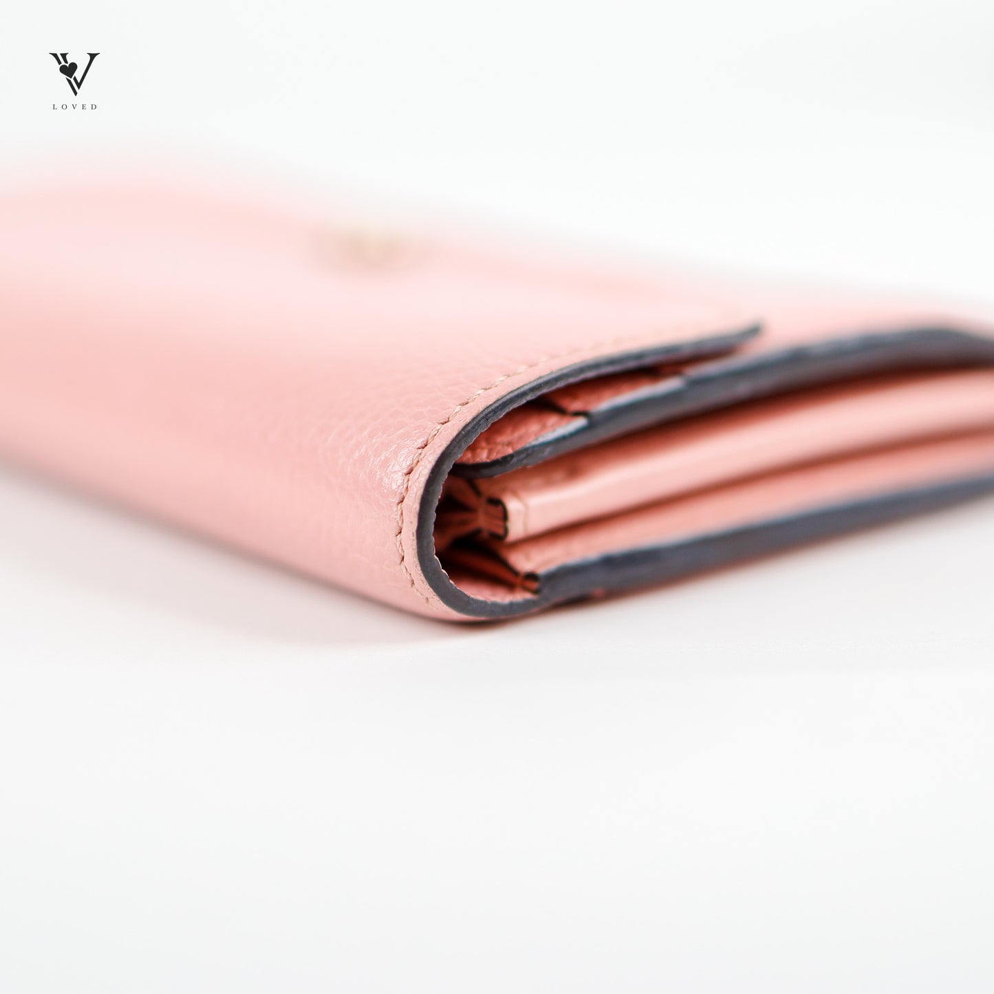 Empreinte Sarah Wallet in Rose Poudre