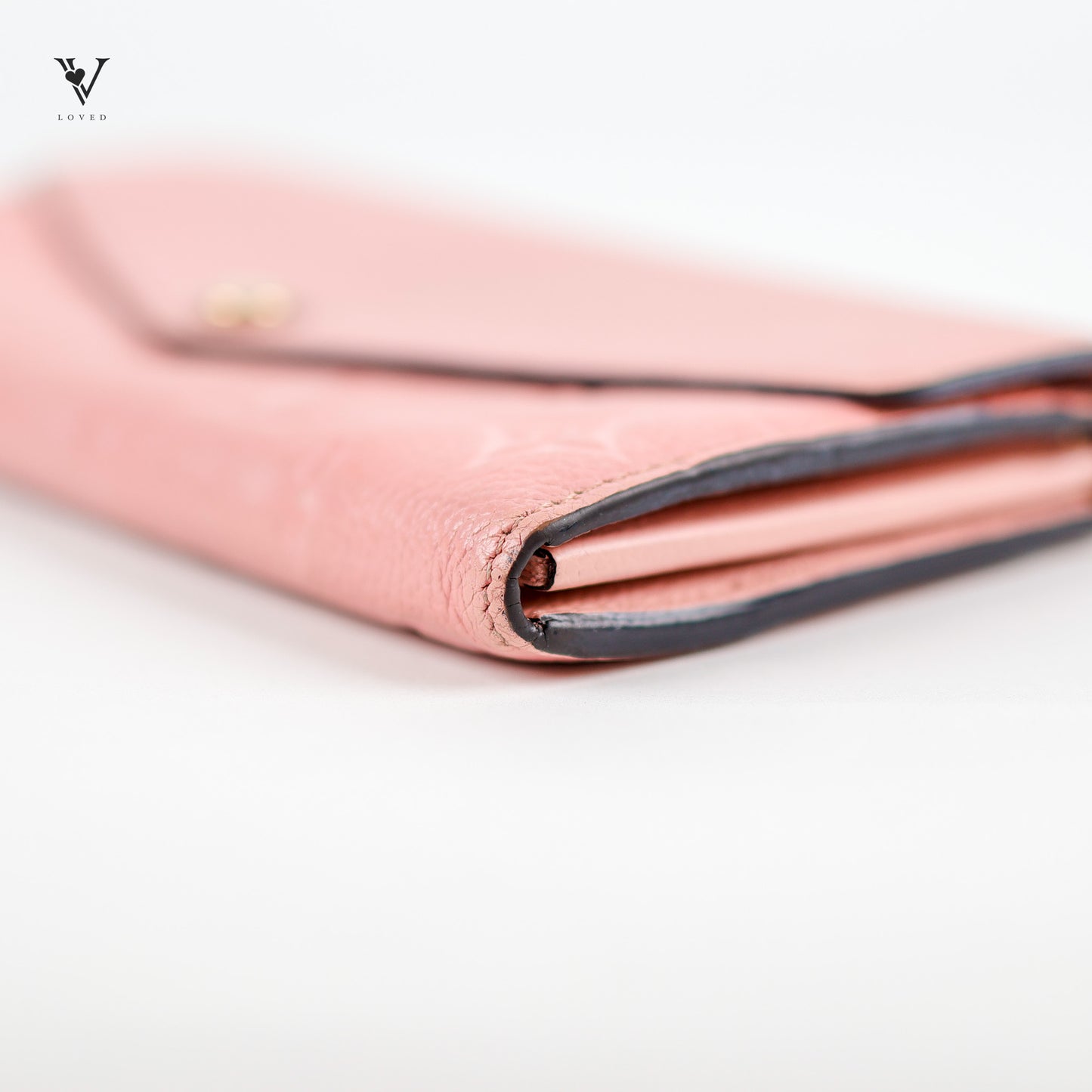 Empreinte Sarah Wallet in Rose Poudre