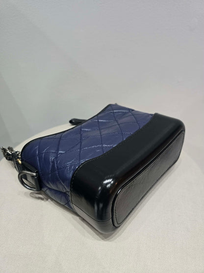 Chanel Gabrielle Hobo Bag in Navy Blue