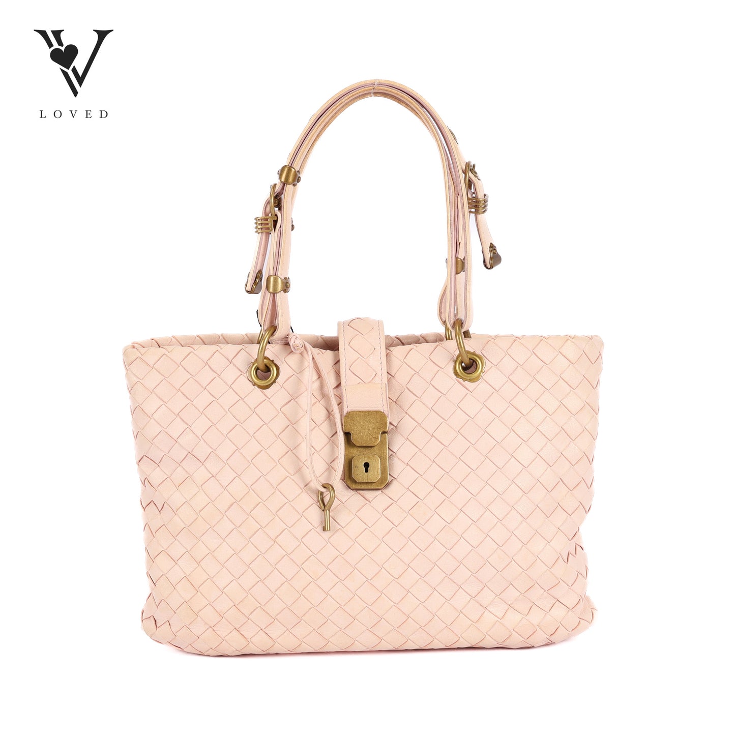 Intrecciato Capri tote Leather Pony-Style